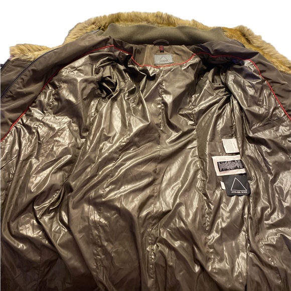 ATELIER NOIR DIVISION OF RUDSAK BROWN COAT, NWOT, SIZE MEDIUM $475 - Picture 10 of 16